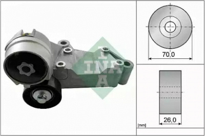 WILMINK GROUP wg1253390 -  Натяжная планка, поликлиновой ремень